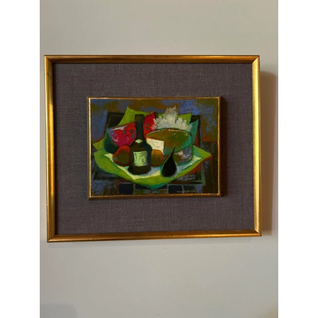 José Sámano Torres (Mexican, B. 1942) Modernist Abstract Still Life C ...