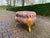 1970s French Louis XVI Gold Beech Purple Bench - 1 Pc For Sale - Image 4 of 10