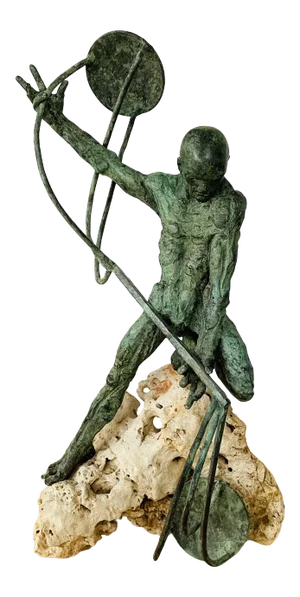 Francesco Marcangeli Bronze Sculpture Titled "Giustizia"