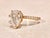 The West River: 2.12 Carat Pear Shaped Diamond Engagement Ring. The ring features a central 2.12 carat pear brilliant cut...