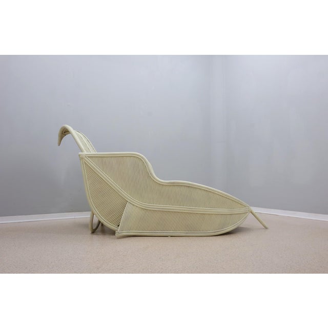 Rattan Chaise Lounge from Vivai Del Sud, 1970s For Sale - Image 6 of 12