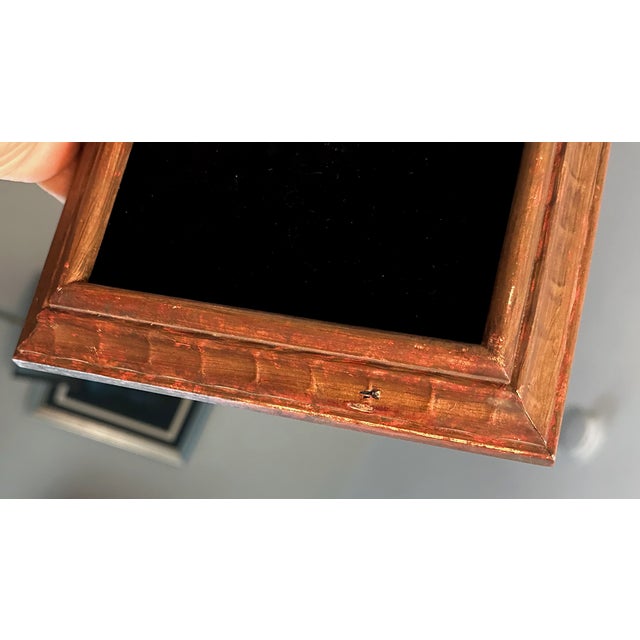 Pair French Gilt Bronze Angle Wing Architectural Fragment Framed For Sale - Image 13 of 16