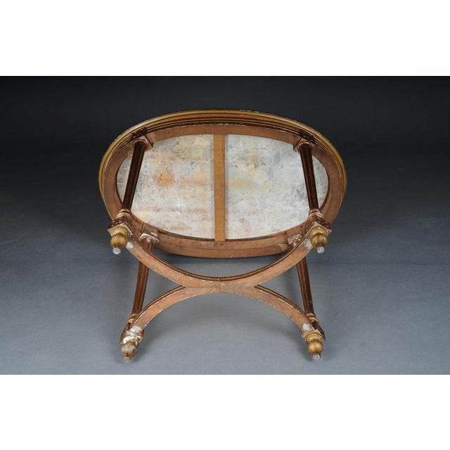 Louis XVI Salon Table in Beech For Sale - Image 16 of 18