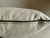 Traditional Custom Wool Twill Pillow-Leather Trim-Feather Insert-20" For Sale - Image 3 of 8
