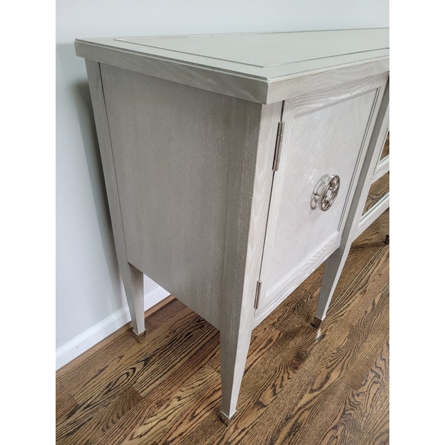 Bernhardt Traditional Sideboard Buffet - Antique Gray For Sale - Image 18 of 18