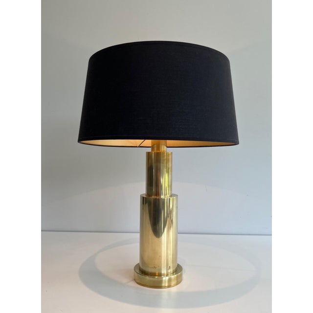 Metal 1970s Mid Century Modern Brass Desk Lamps - a Pair For Sale - Image 7 of 12