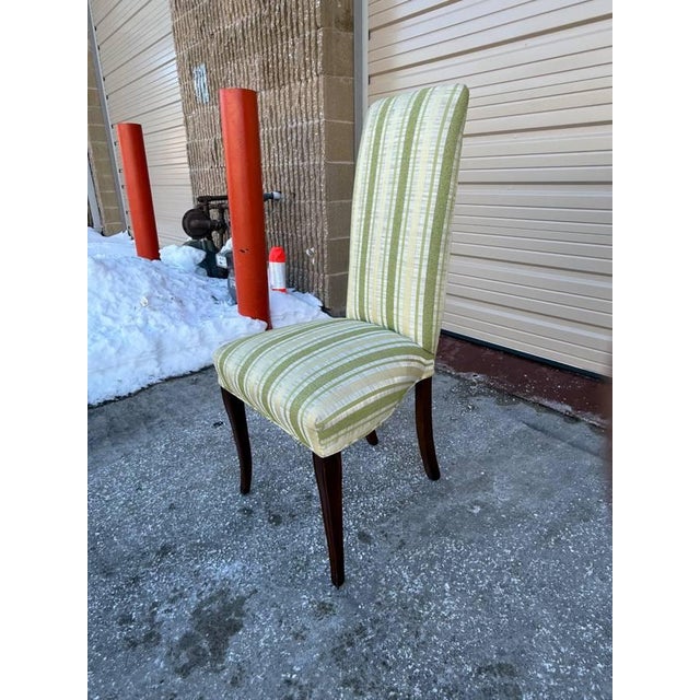 Mid 20th Century Pair of Biedermeier Style Fruitwood Side Chairs For Sale - Image 9 of 12