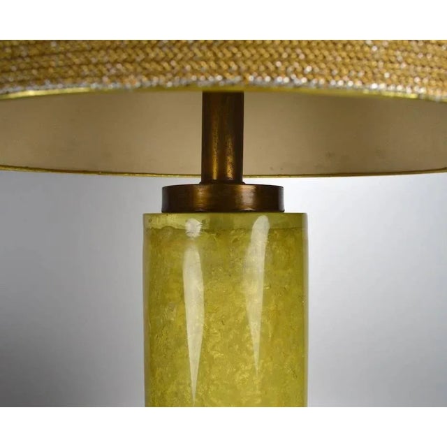 Plastic Fractal Acrylic Resin Lamps - a Pair For Sale - Image 7 of 9