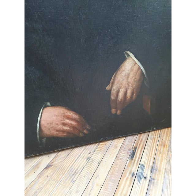 Portrait of a Man, 1890s, Oil on Canvas, Framed For Sale - Image 16 of 18