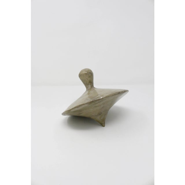 Trompos' Uno in Hand Cast Resin and Stone For Sale - Image 4 of 4