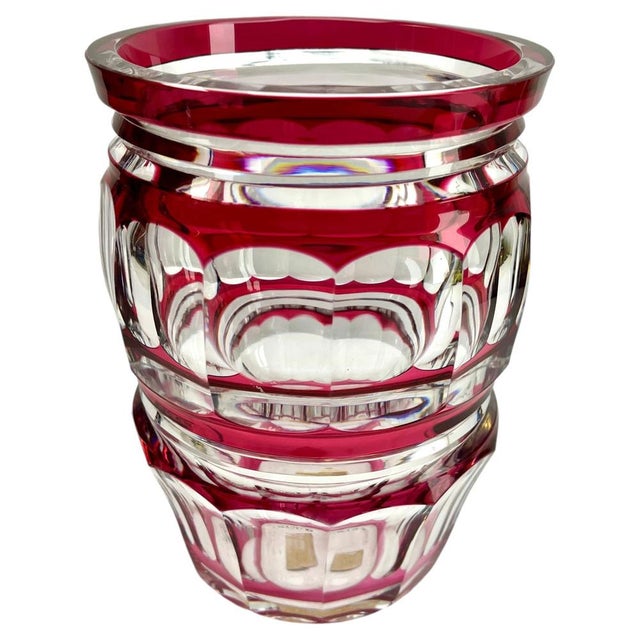 1950s Crystal Vase from Val Saint Lambert, 1950 For Sale - Image 5 of 10