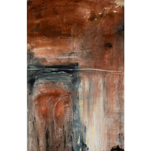 Abstract "Nuchal Chord" Contemporary Abstract Expressionist Painting For Sale - Image 3 of 4