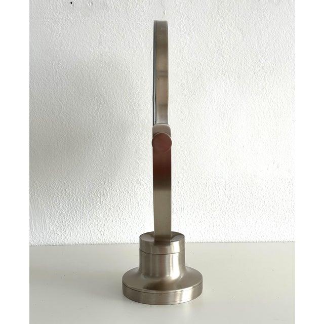 Mid-Century Swivel Table Mirror Nickelby Sergio Mazza Narciso for Artemide, 1960 For Sale - Image 12 of 14
