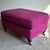 Late 20th Century Baker Furniture Fuchsia Lounge Chair & Ottoman For Sale - Image 11 of 12