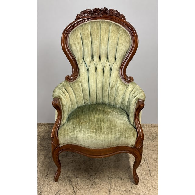 This is a set of 2 chairs. Overall in good condition. Antique and vintage pieces naturally reflect their age and history...