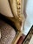 Vintage Italian Carved Painted Bed Frame Tufted Headboard Footboard Rails For Sale - Image 12 of 17