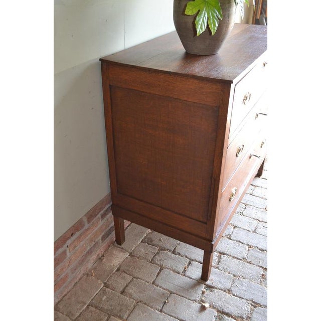 Antique Oak Empire Chest of Drawers For Sale - Image 5 of 10