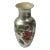 1970s Silver Leaf Vase With Grape and Leaf Decoration by Sadek For Sale