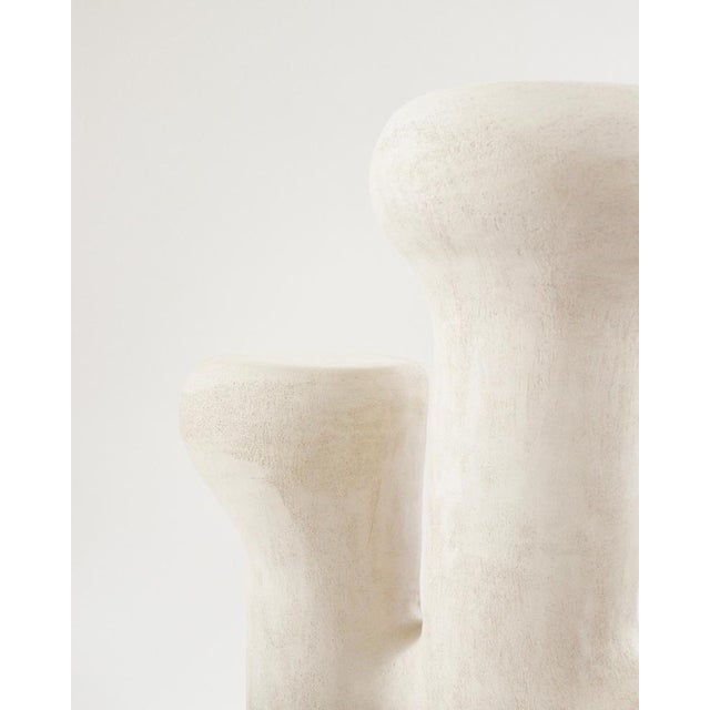 Contemporary Nuit Blanche #30 White Stoneware Sculpture by Elisa Uberti For Sale - Image 3 of 7