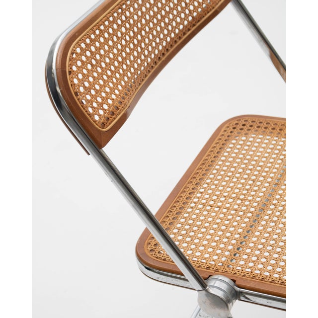 Wood Plia Chairs by Giancarlo Piretti for Anonima Castelli, 1960s, Set of 4 For Sale - Image 7 of 9