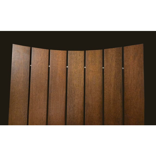 Chestnut Íkonos Neo-Adirondack Lounge Chair by Rob Edley Welborn For Sale - Image 8 of 9