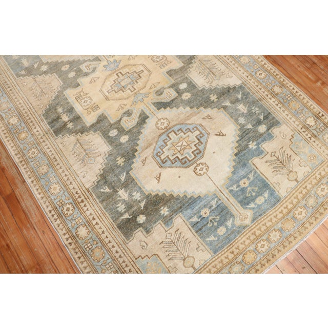 Early 20th Century Zabihi Collcetion Persian Malayer Tribal Accent Rug For Sale - Image 17 of 18