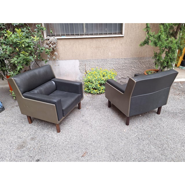 Wood Armchairs from Castelli / Anonima Castelli, 1960s, Set of 2 For Sale - Image 7 of 14