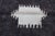 Vintage Turkish Siirt Mohair Blanket, Undyed Angora Goat Hair, Medallion & Stripes For Sale In San Francisco - Image 6 of 13
