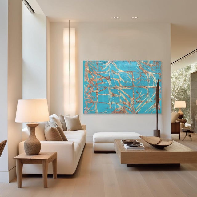 Swiss-born artist Marco Schmidli creates large-scale minimalist paintings reminiscent of color field studies with a...