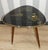 Cocktail Table Black Glass Top Gold Asia Kidney Table, 1950s For Sale - Image 4 of 11