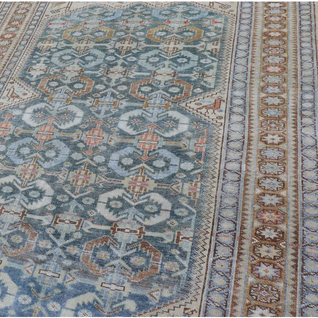 Intricately designed antique Malayer gallery in light tones, rug EMB-8541-178694, country of origin Keivan Woven Arts /...