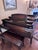 Mid-Century Modern Krakauer Bros. New York Mahogany Baby Grand Piano With Bench For Sale - Image 3 of 10