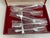 1970s Silver Set of 12 Pastry Forks, Du Barry with Red Cases- Set of 12 For Sale - Image 11 of 18