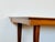 Art Deco Dining Table in Varnished Chevron-Patterned Wood, 1950 For Sale - Image 9 of 11