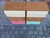 A pair of extremely rare chests of drawers, each consisting of 3 modules. The 6 modules can be disassembled as desired. As...