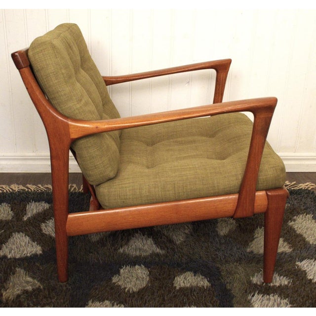 Brown Teak Cuba Armchairs by Bertil Fridhagen for Bröderna Andersson, 1950s, Set of 2 For Sale - Image 8 of 15