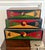 Set of Three Korean Stackable Sewing Box Covered in Hanji Paper For Sale - Image 10 of 18