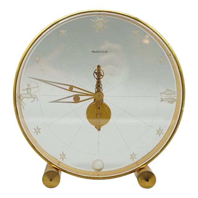 Mid-Century Mantel Clock from Jaeger Le-Coultre, 1960s For Sale
