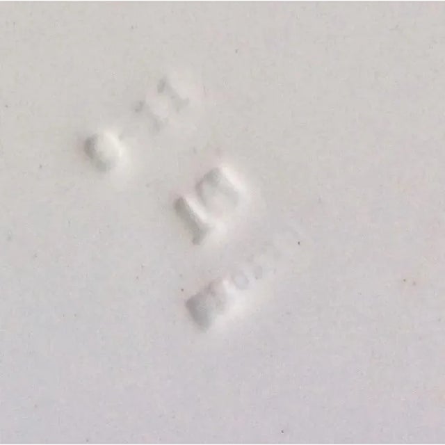 Ceramic Blue & White Chinoiserie Platter For Sale - Image 7 of 9