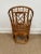 Late 20th Century Brighton Pavilion High Back Chinese Chippendale Bamboo Arm Chair For Sale - Image 4 of 6