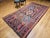 Antique Caucasian Kazak Kilim, Handwoven Wool, Geometric Design, Terracotta & Turquoise, 6' x 11' For Sale - Image 10 of 18