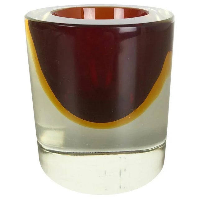 Multi-Color Murano Glass Sommerso Shell Ashtray, Italy, 1970s For Sale - Image 15 of 15