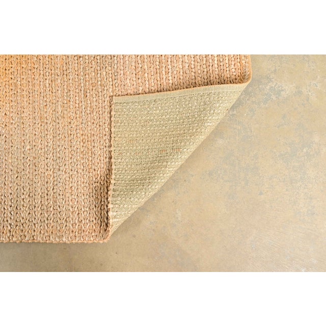 Textile Dash & Albert Rug Company Organic Modern Jute Hand-Woven Rug For Sale - Image 7 of 10