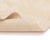 Cloud-Soft Solid Ivory Hand-Knotted Wool Rug | 10'6" X 8'4" | One of a Kind For Sale - Image 4 of 6