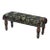 00 Tudor Mille-Fleurs Narrow Stool For Sale