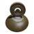 Copper Signed Tamerlane Burnell Monumental Raku Lidded Vessel For Sale - Image 8 of 10