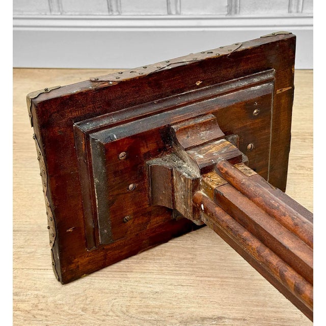 Antique Arts & Crafts Hammered Copper Smokers Stand Cigar Ashtray For Sale - Image 10 of 10