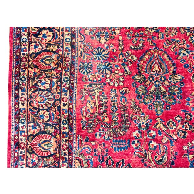 Early 20th Century Persian Sarouk Rug For Sale - Image 10 of 15
