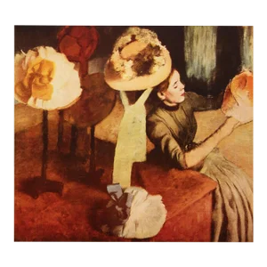 1952 After Edgar Degas "The Millinery Shop", First Edition Vintage Print