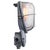 industrial wall lamp made by Industria Rotterdam cast aluminum with clear glass E27/E26 This piece has an attribution...